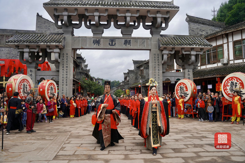 2020-10-07，三臺(tái)：國(guó)慶中秋舉行郪漢文化旅游活動(dòng)周。（趙越超 楊萌）.jpg